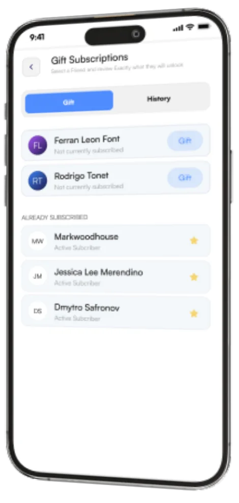 SkyCrew app screen